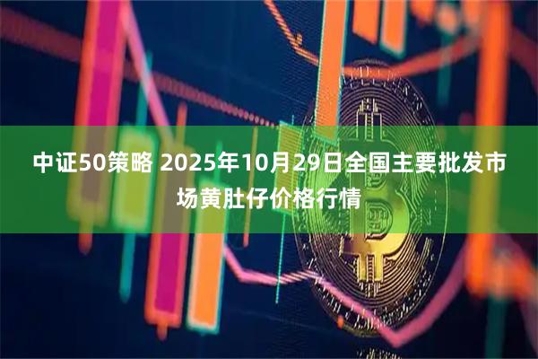 中证50策略 2025年10月29日全国主要批发市场黄肚仔价格行情