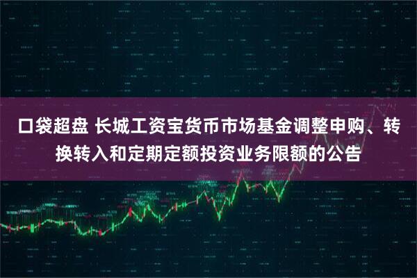 口袋超盘 长城工资宝货币市场基金调整申购、转换转入和定期定额投资业务限额的公告